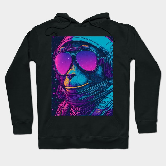 monkey lover Hoodie by vaporgraphic